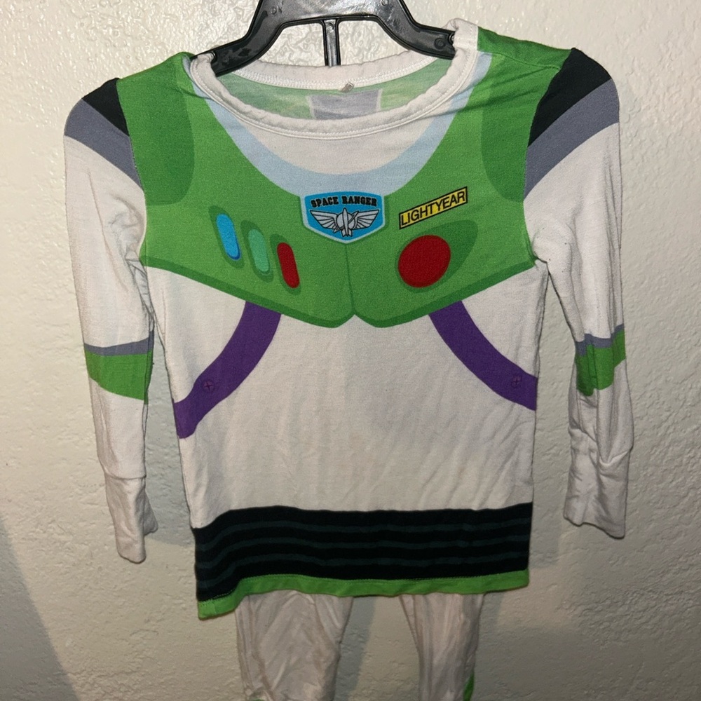 Buzz Lightyear Toy Story Boys Toddler Bamboo Gift Posh Peanut Pajama Set